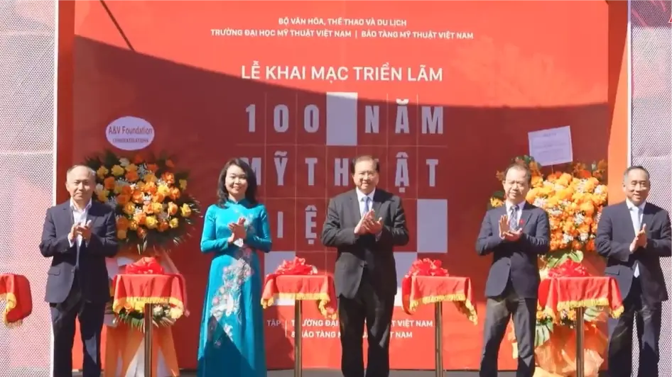 Dấu ấn 100 năm mỹ thuật hiện đại Việt Nam